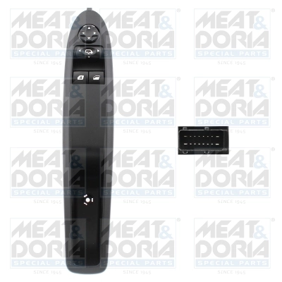 Switch, window regulator